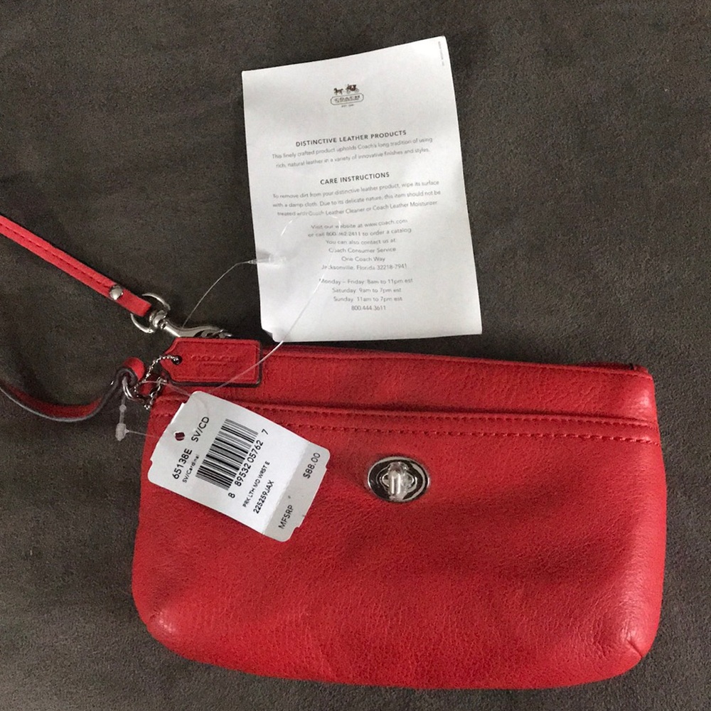 Coach wristlet